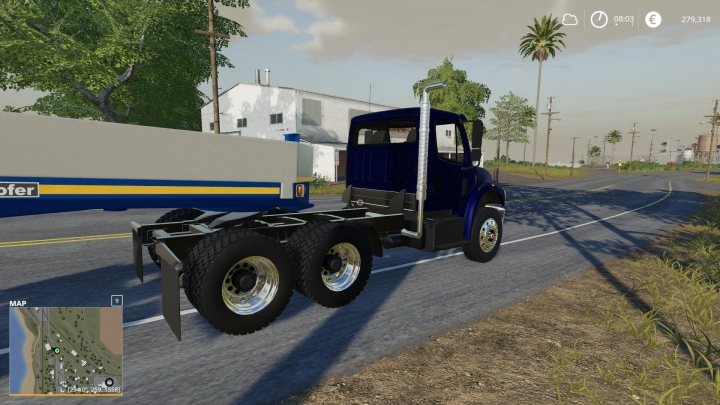 FS19 - Freightliner Semi Truck V1.0 | Farming Simulator 19 | Mods.club