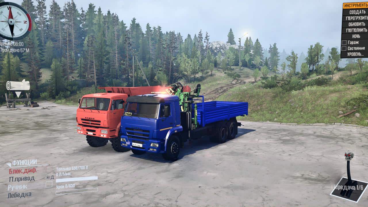 Spintires:Mudrunner - Kamaz-Pack V1