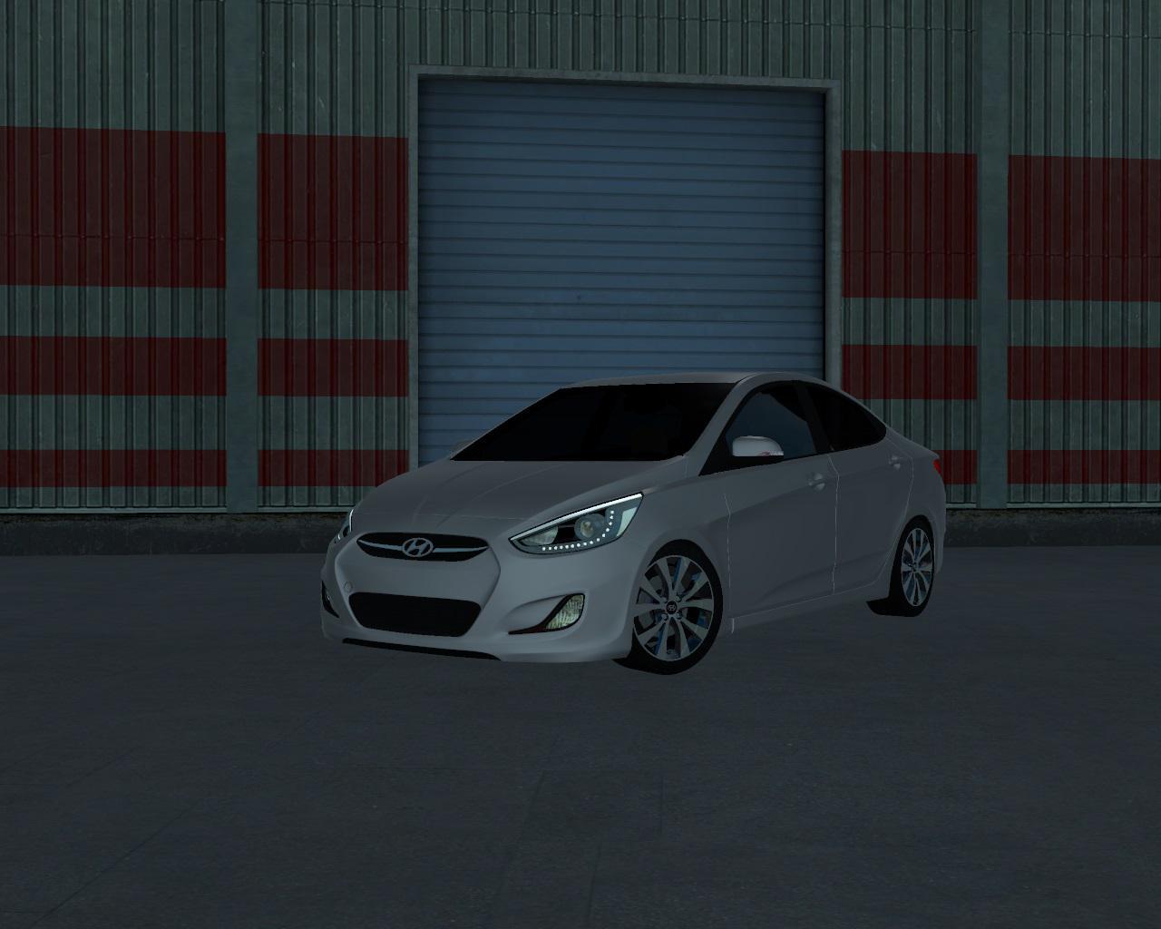 ETS2 - Hyundai Accent Blue 2010 V6 (1.39.x)