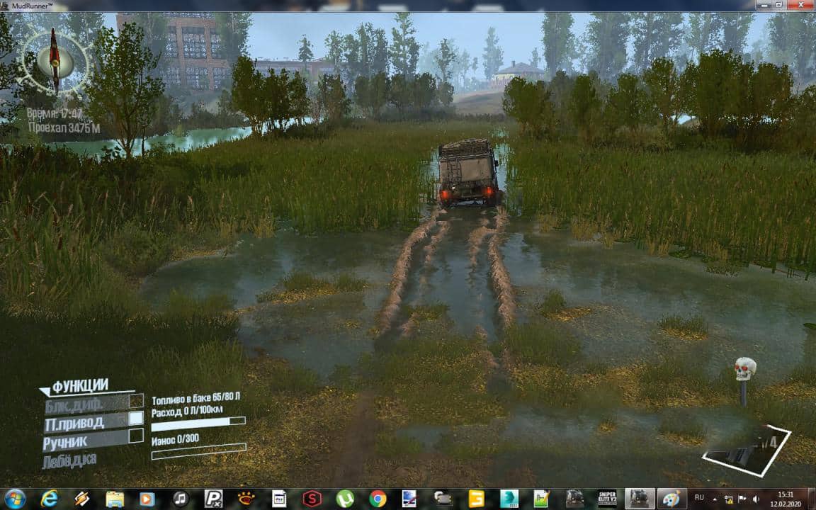 Spintires:Mudrunner - Impromptu Map V1.0