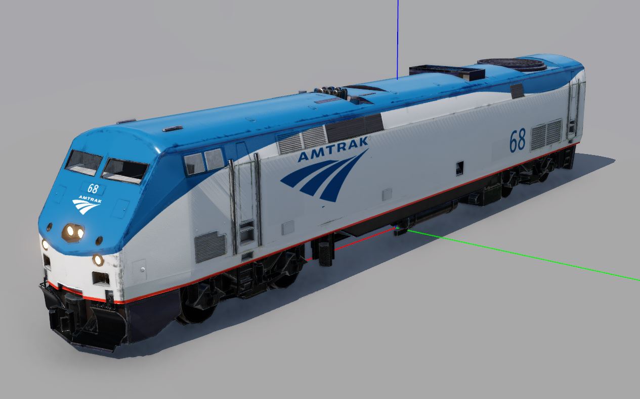 Transport Fever 2 - Amtrak P42 Phase V