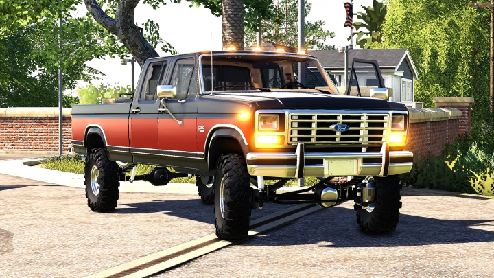 Fs19 1986 Ford F 350 V10 Farming Simulator 19 Modsclub 8165