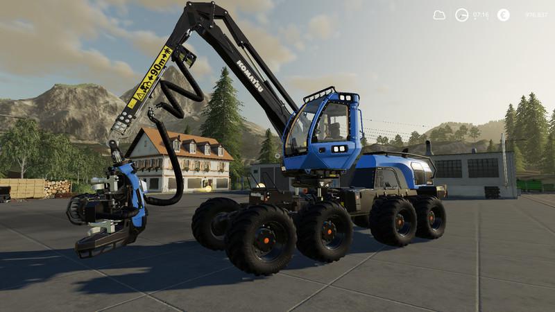 FS19 - Komatsu 931 XC Nerd MP V1.0