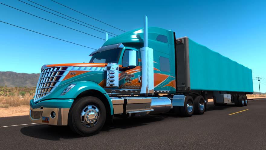 ATS - International LoneStar Soutern Pride Skin V1.0 (1.36.x)