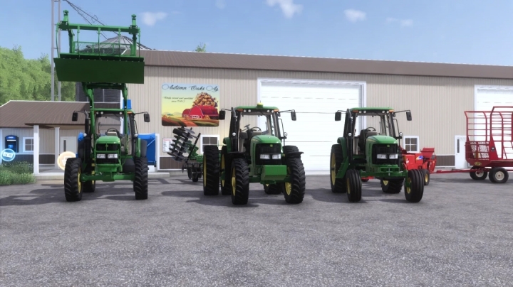 FS19 - John Deere 7020 Series Small Frame V1.0