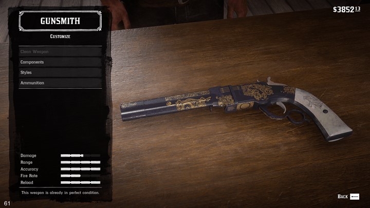 Rdr2 Weapon Edits Red Dead Redemption 2 Modsclub 7305