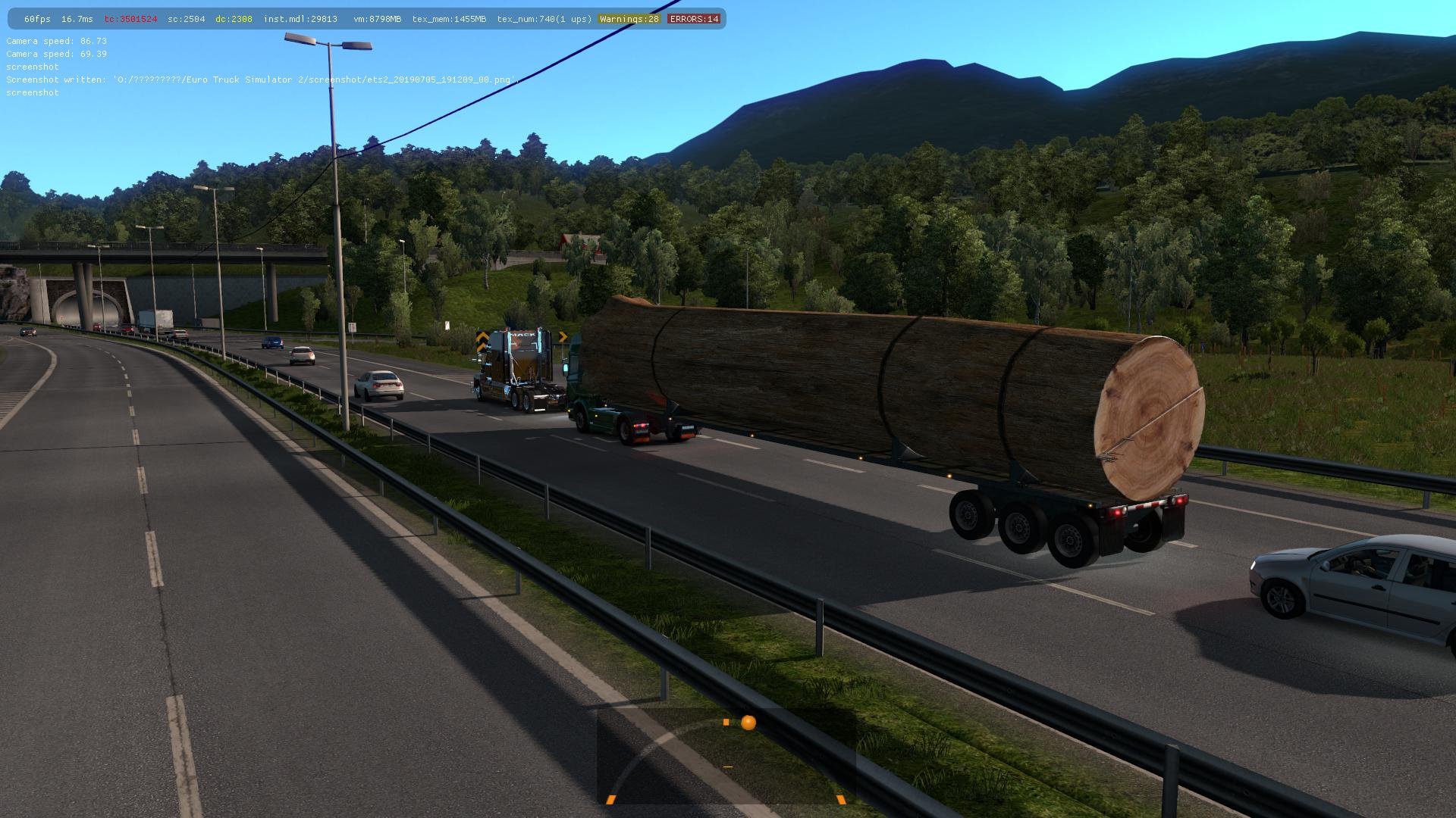 ETS2 - Baobab Trailer in AI Traffic (1.35.X)