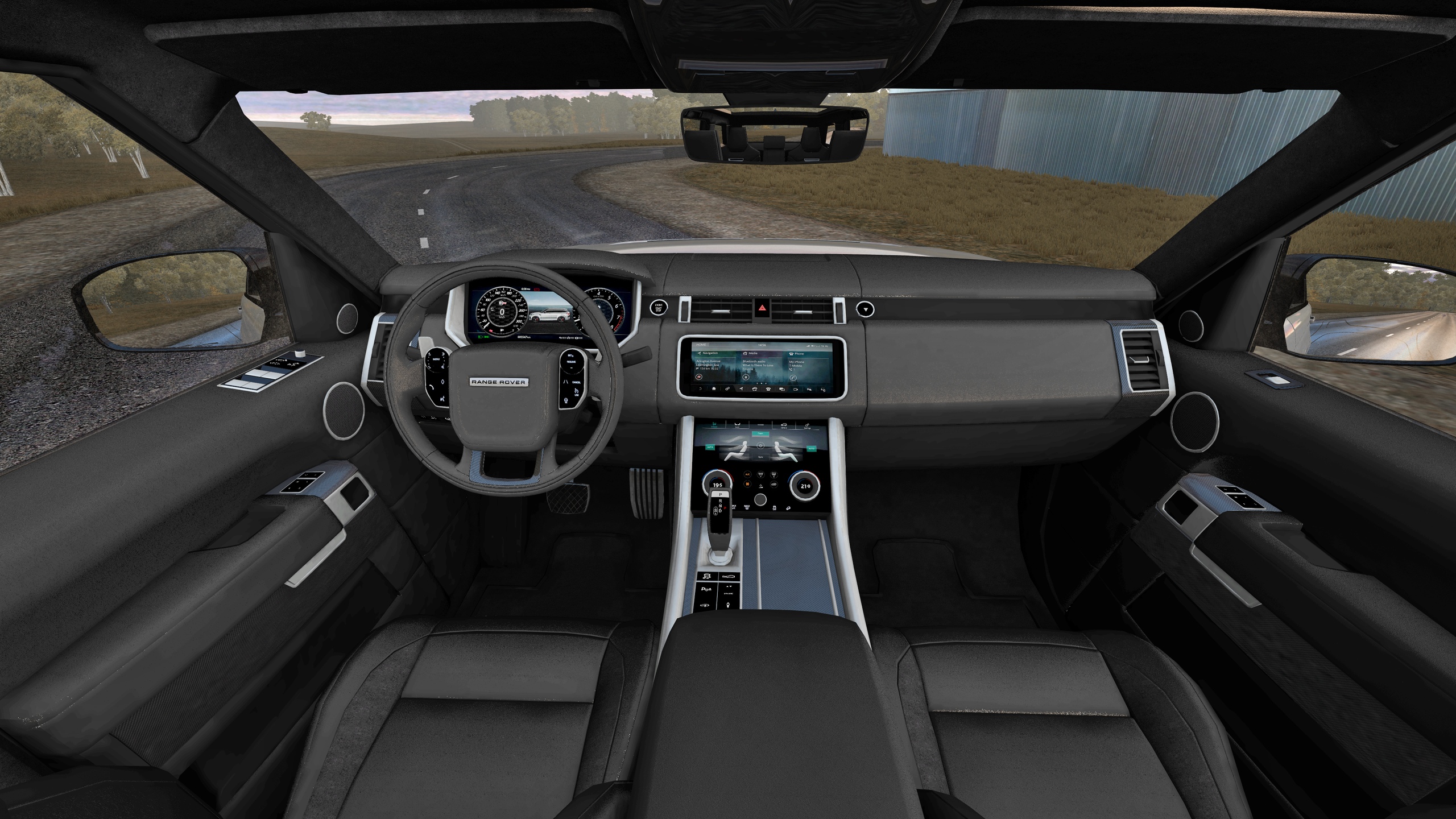 City Car Driving 1.5.8 - Range Rover Sport SVR 2018