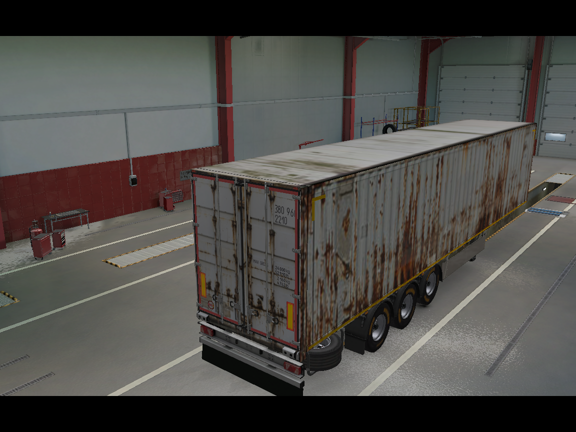 ETS2 - Old Tailer Skin Mod (1.38.x)