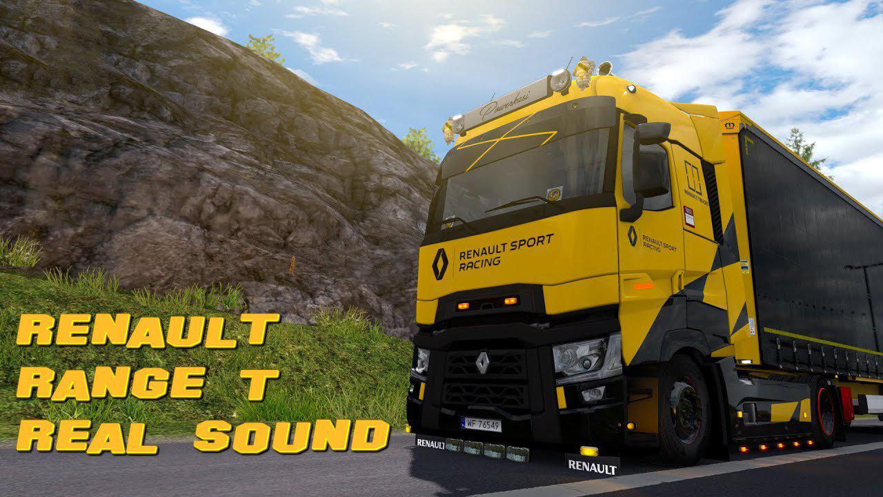 ETS2 - Renault Range T Real Sound Mod (1.35.x)