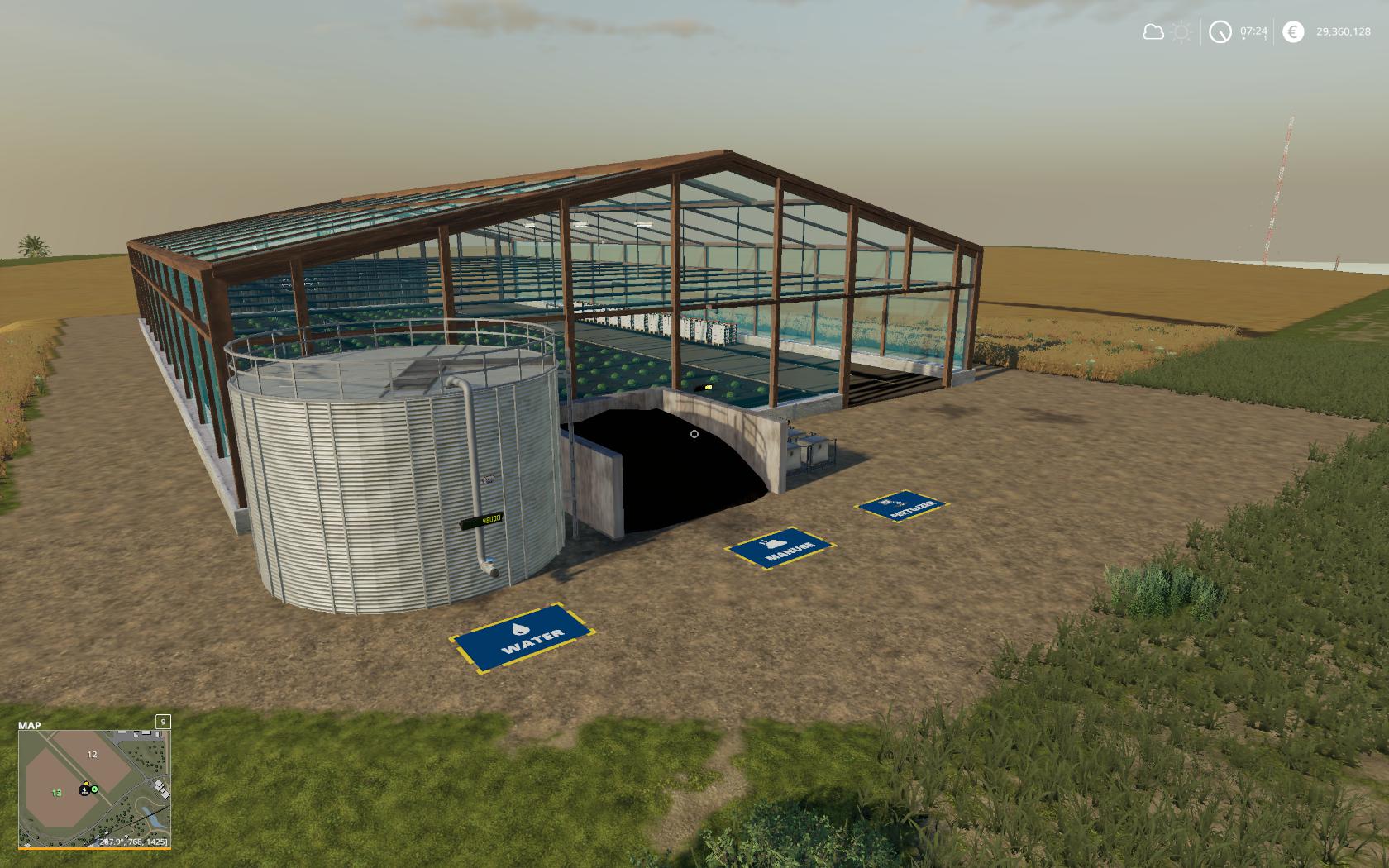 FS19 - Watermelon Greenhouse V1.1