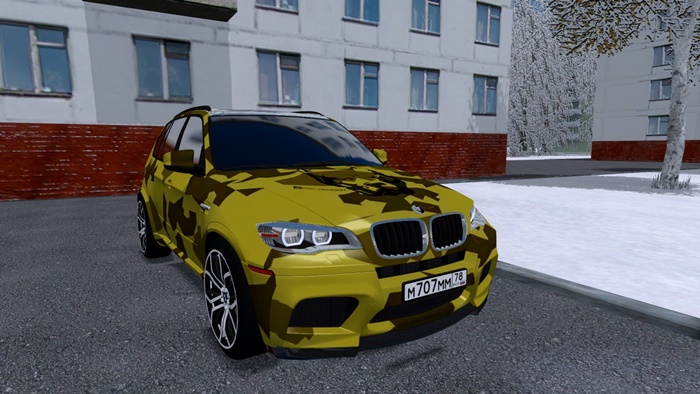 City Car Driving 1.5.9 – Bmw X5M Gold Edition Davidych