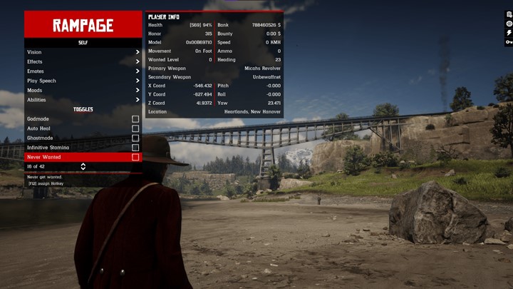 RDR2 - Rampage Support Page