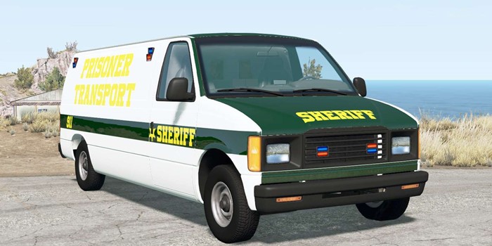 BeamNG - Gavril H-Series Prison Van