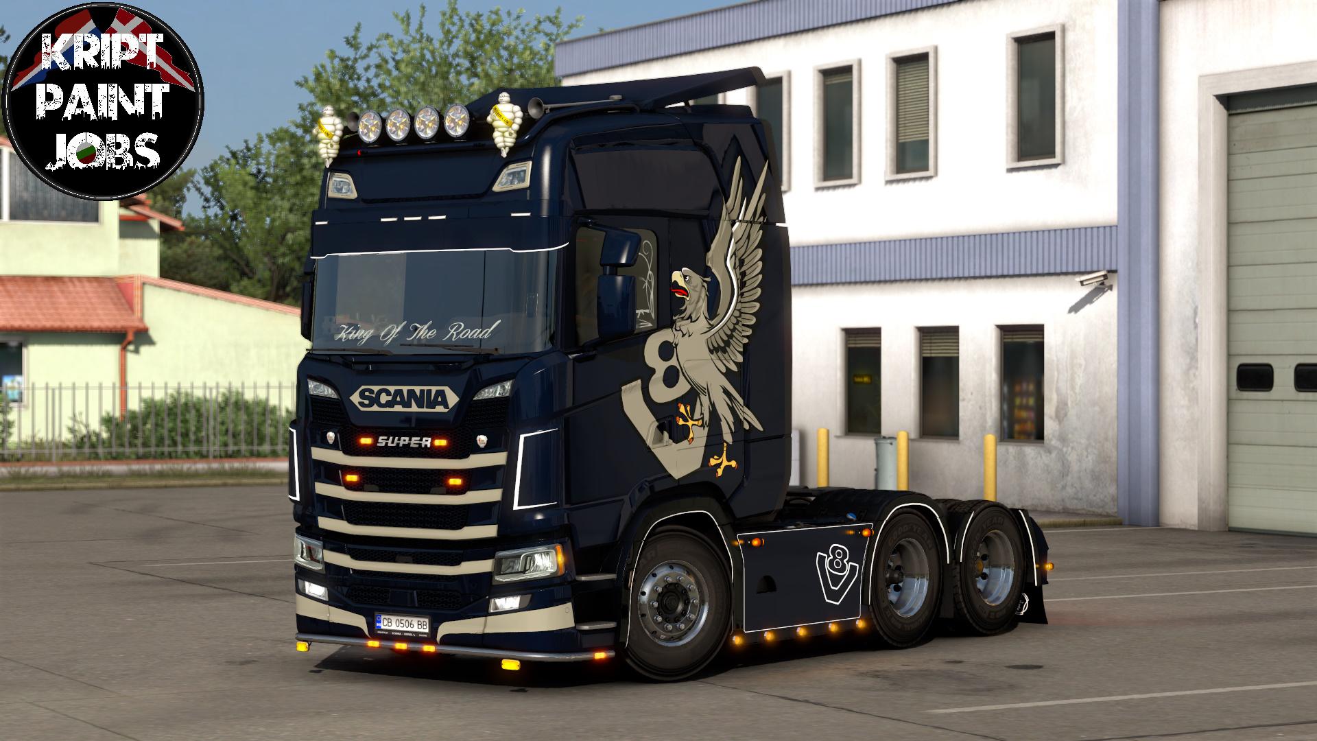 ETS2 - GriFFin V8 Metalic Multicolor V1.2 (1.39.x)