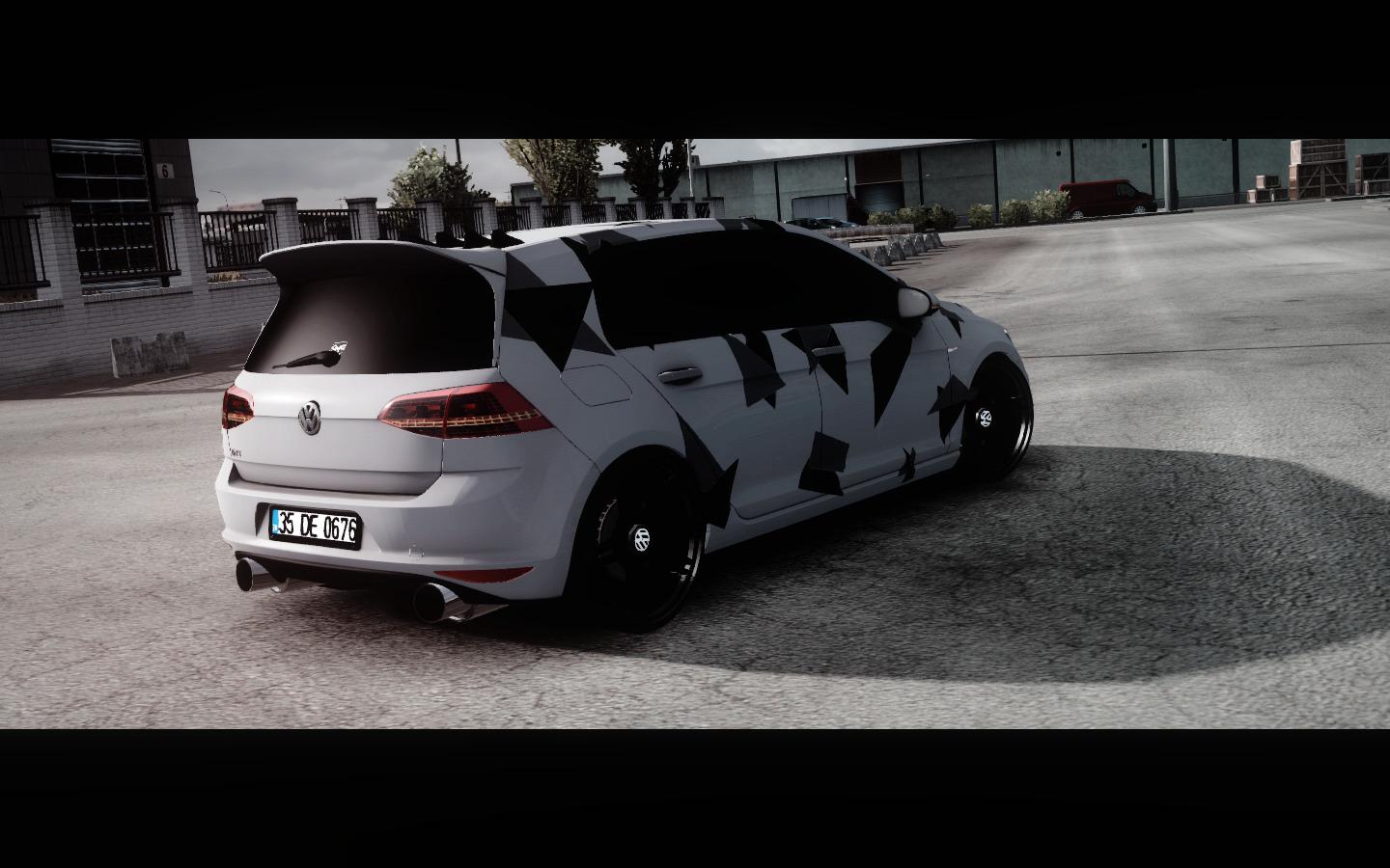 ETS2 Volkswagen Golf 7 GTI Car Mod (1.35.X) Euro Truck