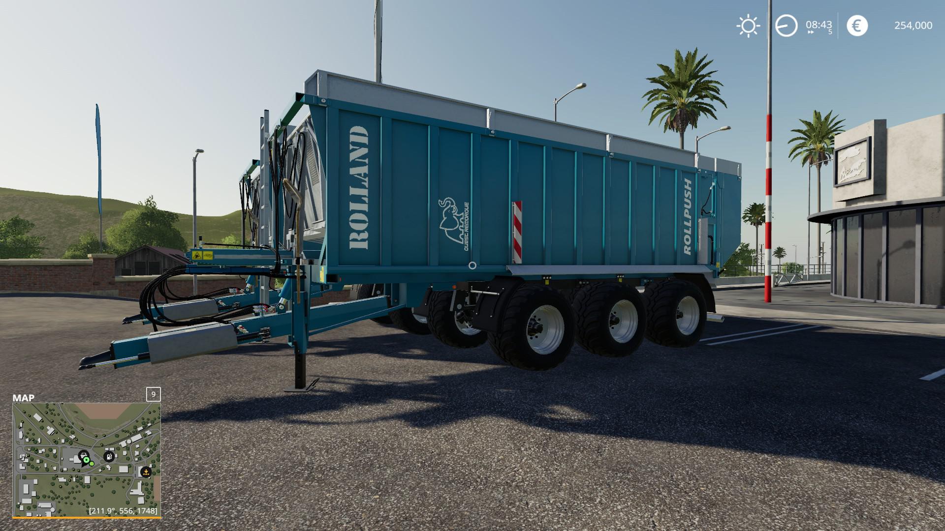 FS19 - Rolland Rollpush Trailer V1.0