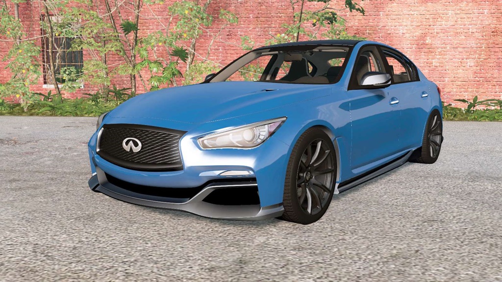 BeamNG - Infiniti Q50 Eau Rouge (V37) 2014