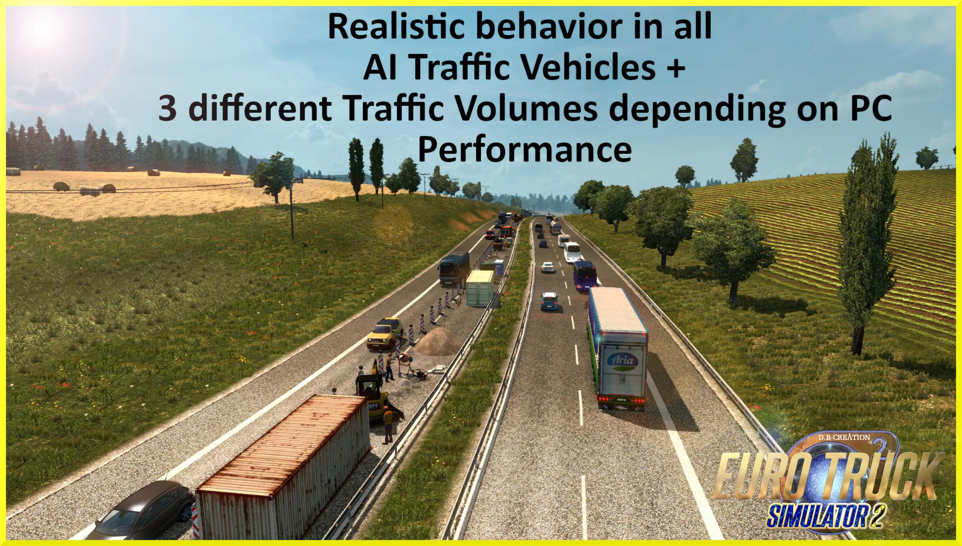 ETS2 - D.B Creations AI Traffic Mod V3.0 (1.35.X) | Euro Truck ...