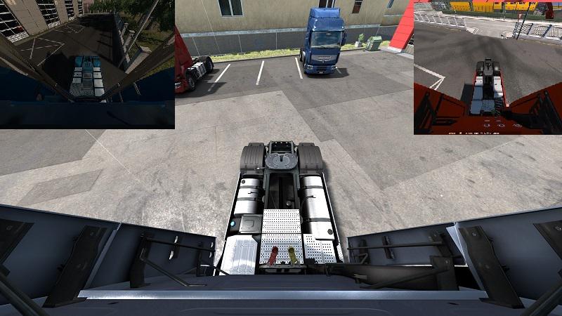 ETS2 - Back Cam (1.35 / 1.36)
