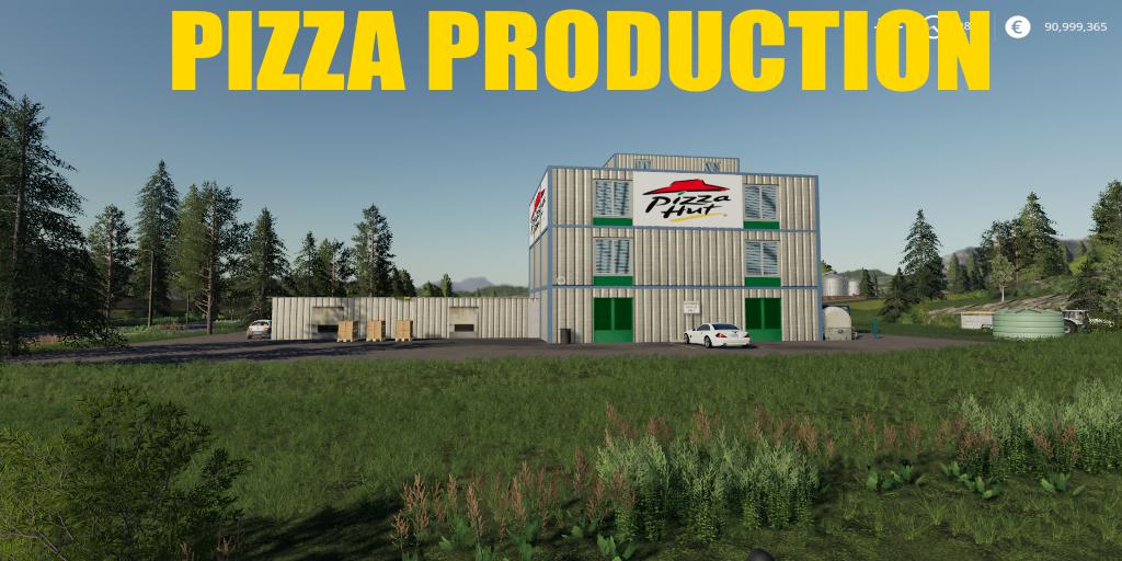 FS19 - Placeable Pizza Production V1.0