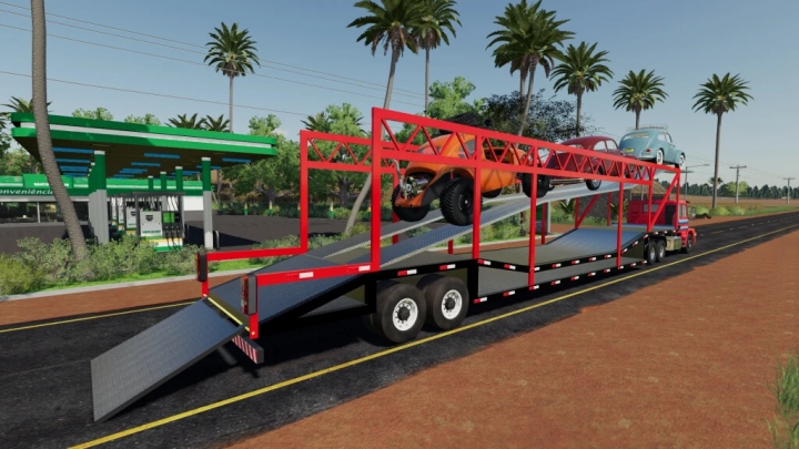 FS19 - Car Transport Trailer V1.0