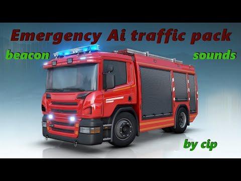 ETS2 - Real Emergency Traffic Pack V1.0 (1.35.X)