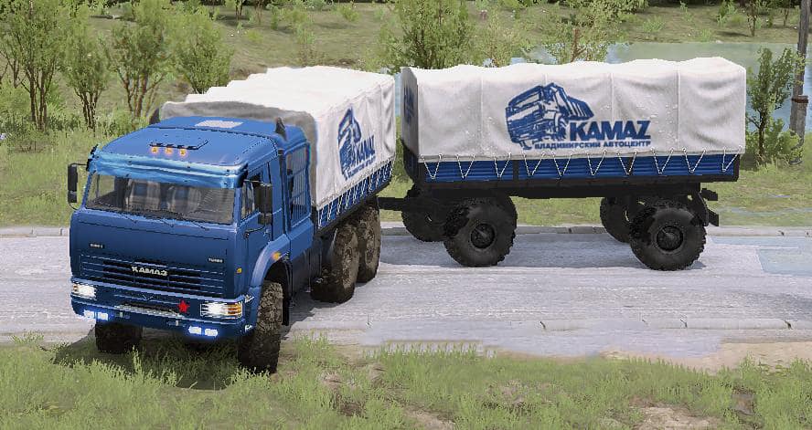 Spintires:Mudrunner - Kamaz Batyr Truck V23.12.20