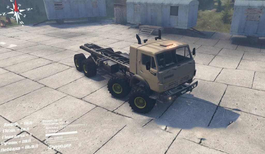 Spintires - Kamaz 63501-996 Mustang Truck V1.0