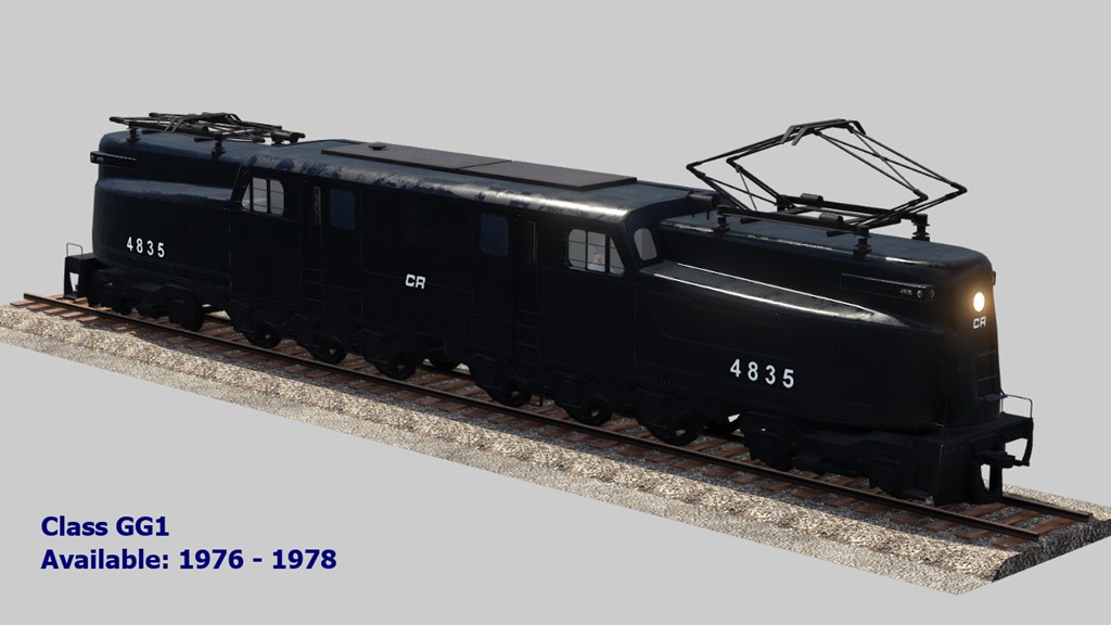 Transport Fever 2 - Class GG1 - Conrail