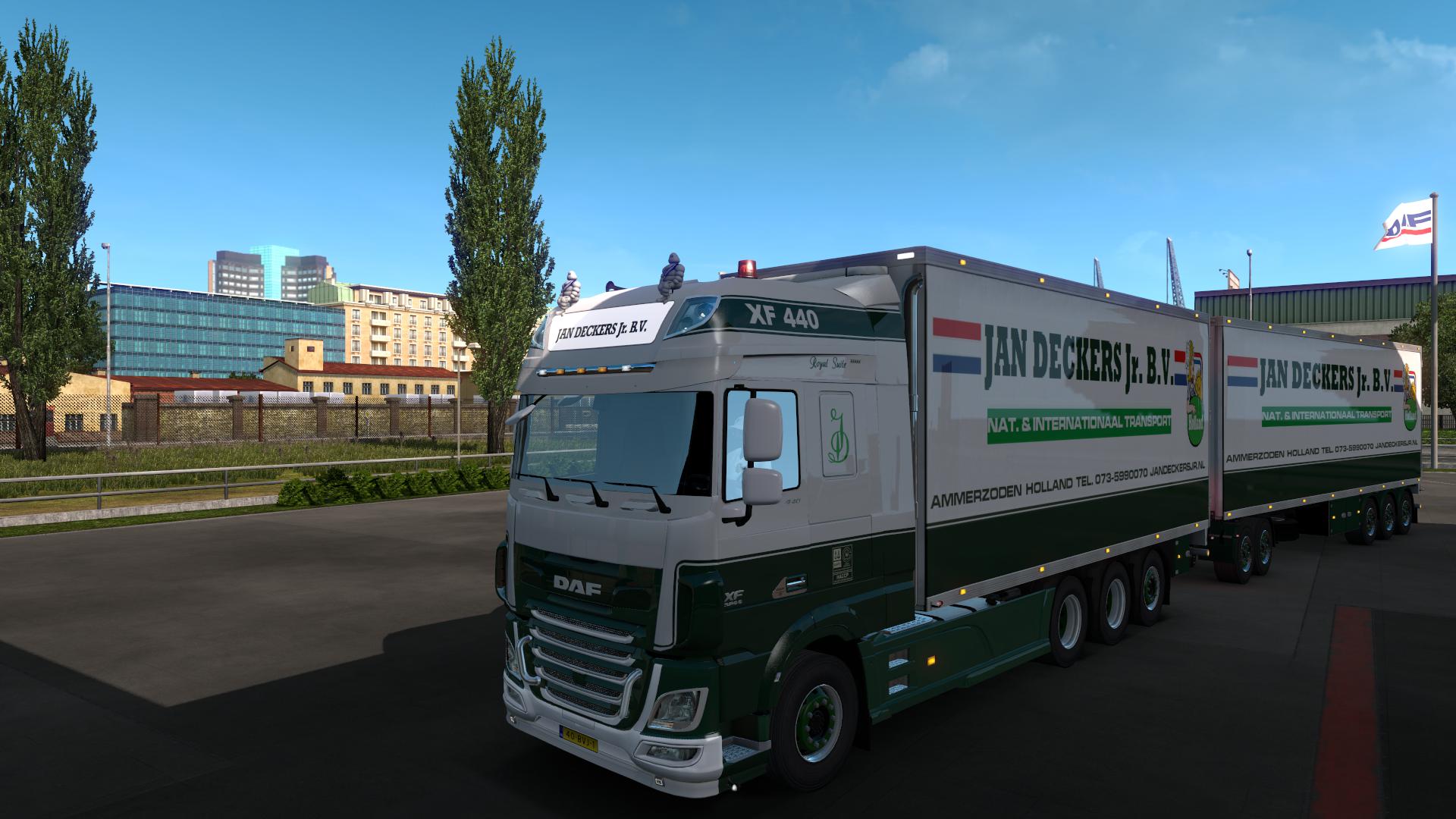 ETS2 - DAF Combo Jan Deckers - Dutch Compagny (1.36.x)