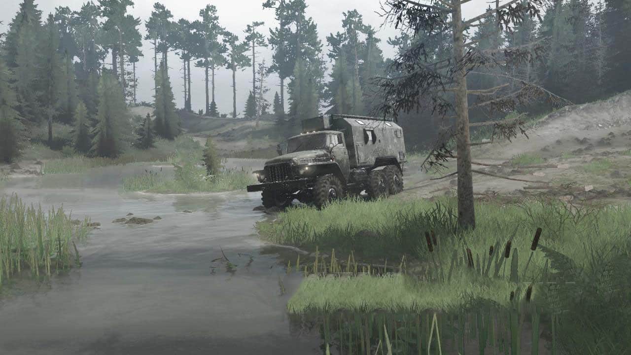 Spintires:Mudrunner - Forest Ranges Map V23.09.19