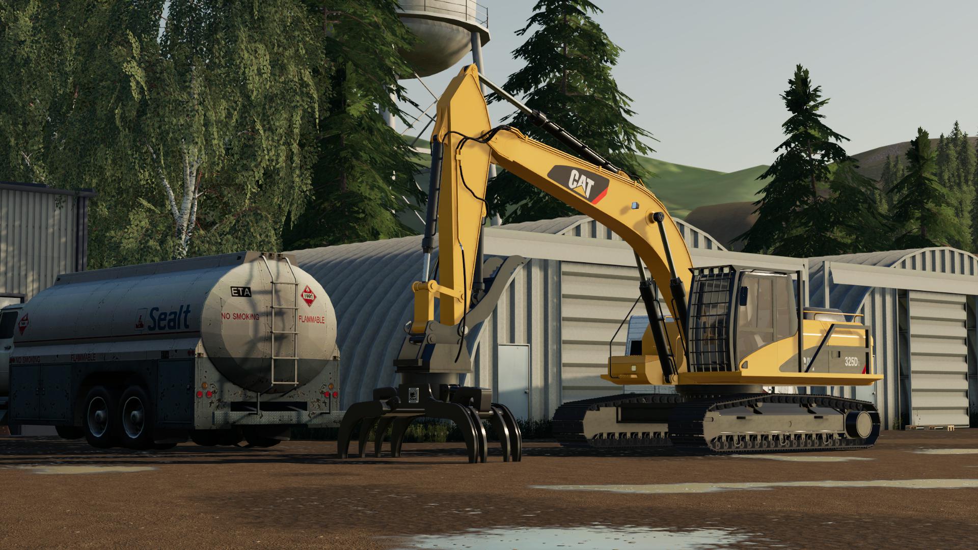 FS19 - Cat 325DL Excavator V1.0