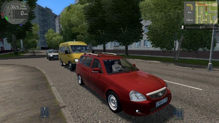 City Car Driving 1.5.9 – Vaz 2171 (Priora Universal)