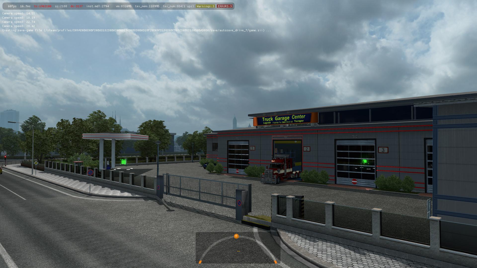 ETS2 - Old European Garage V1.0 (1.35.X)