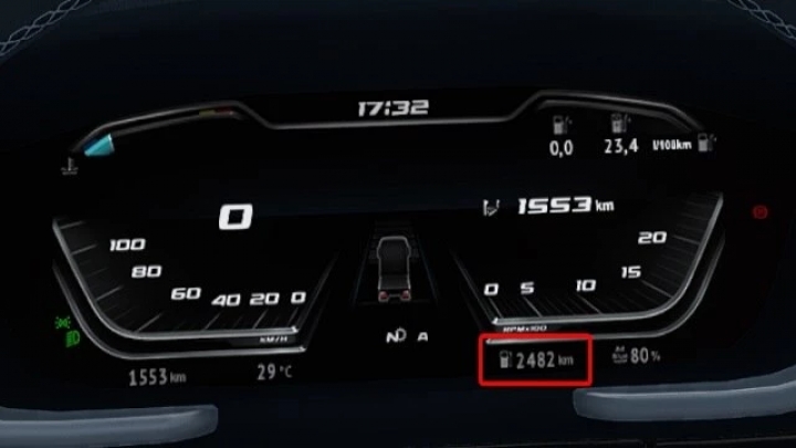 ETS2 - Improved DAF 2021 Dashboard V1.0 (1.41.x)