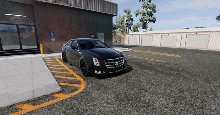 BeamNG – Cadillac CTS 2012 Car Mod