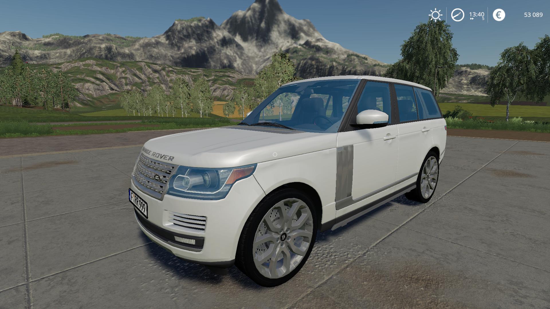 FS19 - Range Rover Vogue 2014 Car Mod V1.0