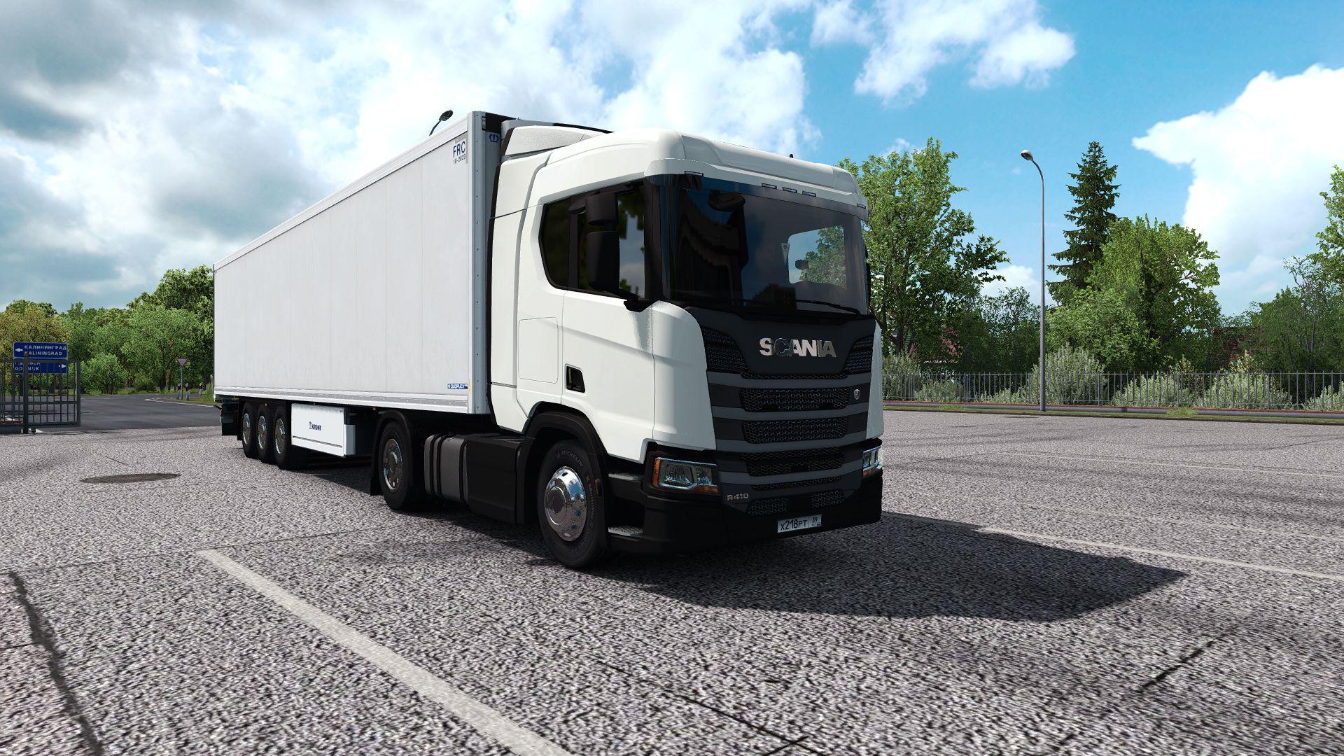 ETS2 - Chrome Caps for Wheels V1.0.1 (1.35.X)
