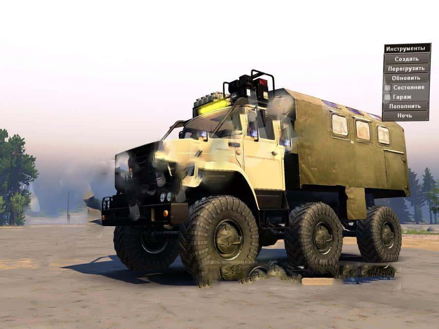 SpinTires:Mudrunner - ZIL-4972 Truck Mod