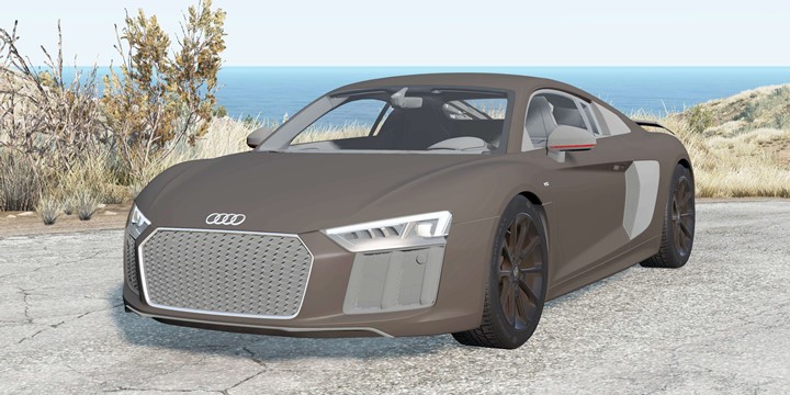 BeamNG - Audi R8 V10 Plus 2017 Car Mod