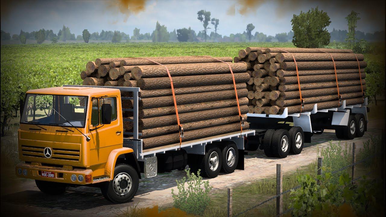 ETS2 - Mercedes 2423K 6x4 Romeu Julieta (1.40.x)