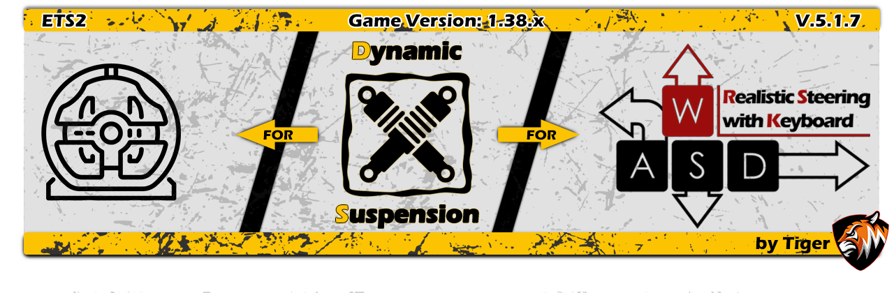 ETS2 - Dynamic Suspension V5.1.7 (1.38.x)