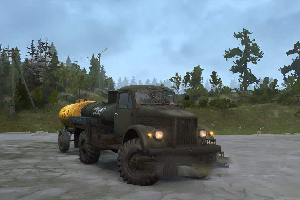 Spintires:Mudrunner - Gas 63 Truck Final
