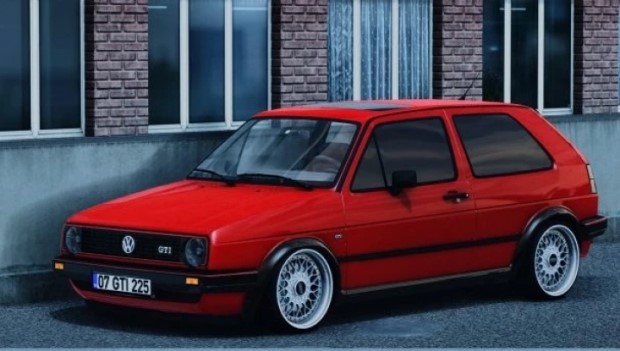 ETS2 - Volkswagen Golf GTI MK2 (1.43.x)