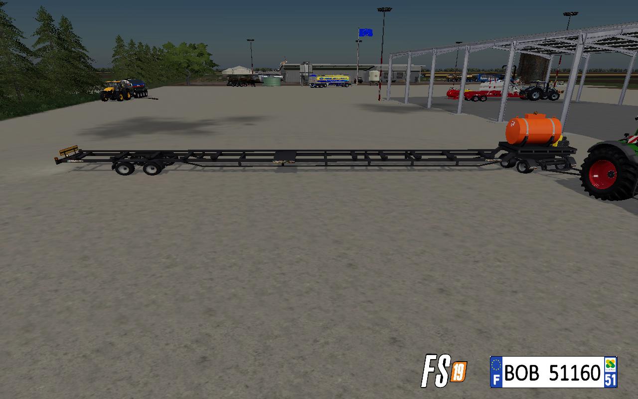 FS19 - Cutter Bar Trailer V1.5
