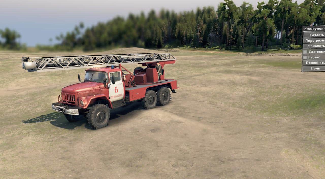 Spintires - ZIL-131 Pripyat-6 Ladder V08.12.19
