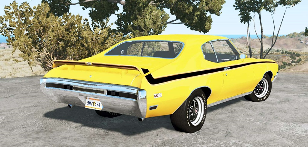 BeamNG Buick GSX 1970 Car Mod BeamNG Drive Mods club beamng-buick-gsx-1970-car-mod-beamng-drive-mods-club