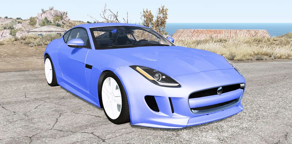 BeamNG - Jaguar F-Type R coupe (X152) 2015 Car Mod