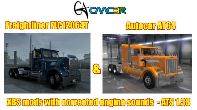 ATS - XBS Trucks Engines Sounds Repair (1.38.x)
